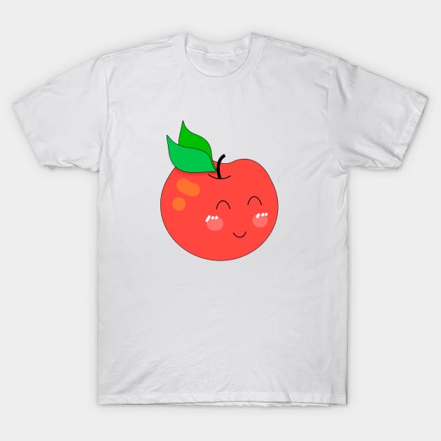 Funny cartoon apple. #design T-Shirt by BumbleBambooPrints